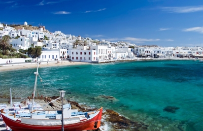 Mykonos Stadt (Dieter Hawlan / stock.adobe.com)  lizenziertes Stockfoto 
Información sobre la licencia en 'Verificación de las fuentes de la imagen'